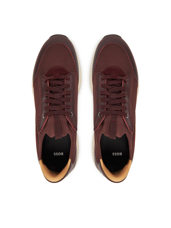 BOSS Sneakersy BOSS Ttnm Evo 50552911 Bordowy