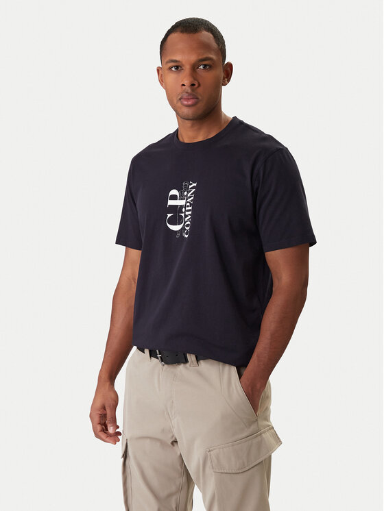 C.P. Company C.P. Company Camiseta 20CMTS084A005100W Azul marino Regular Fit
