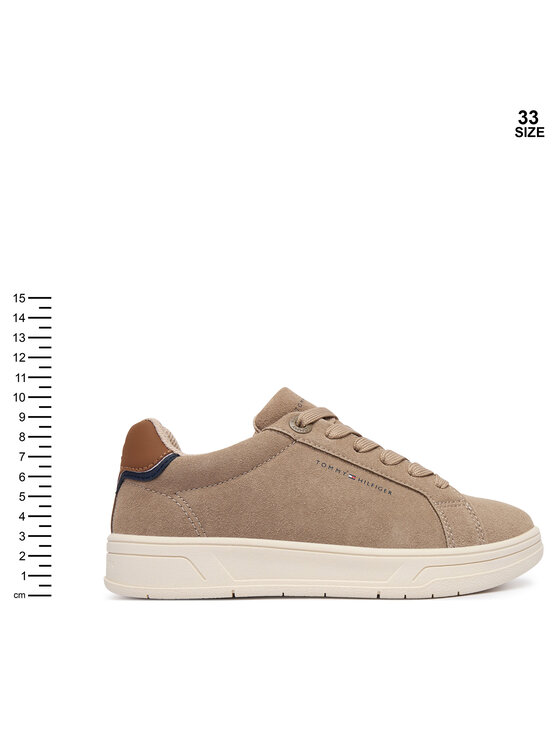 Tommy Hilfiger Sneakersy Tommy Hilfiger T3X9-35244-0318 M Beżowy