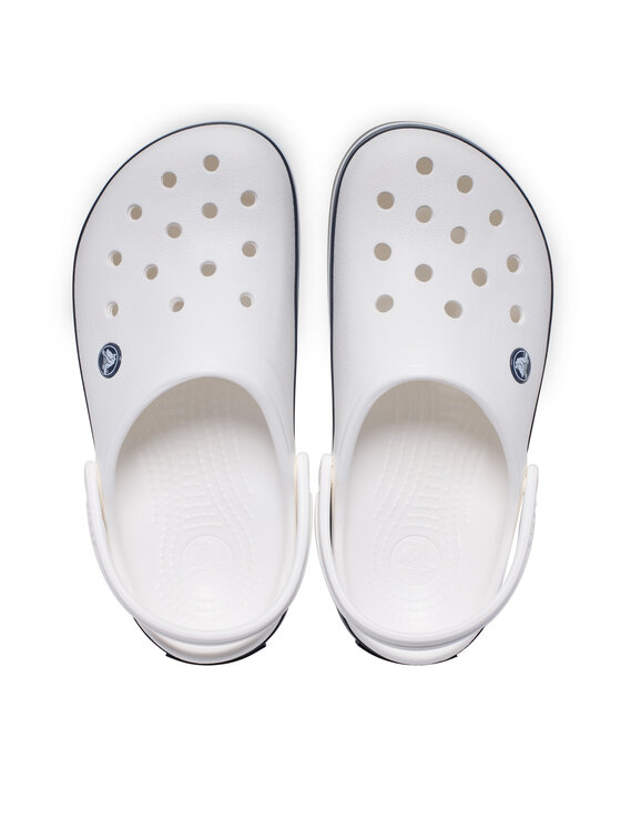 Crocs Шльопанці Crocs Crocband Clog K 207006 Білий