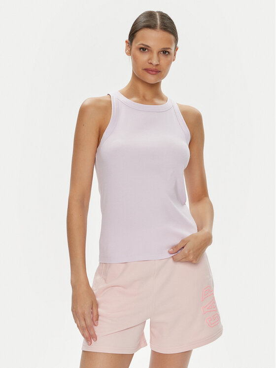 Gap Gap Marškinėliai 540641-12 Violetinė Regular Fit