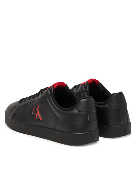 Calvin Klein Sneakers Calvin Klein 3 Cupsole Derby Pu Smo HM0HM02458 Nero