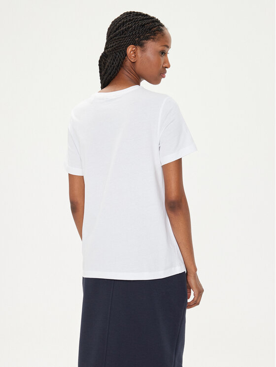 Gant Gant Marškinėliai Shield 4200200 Balta Regular Fit