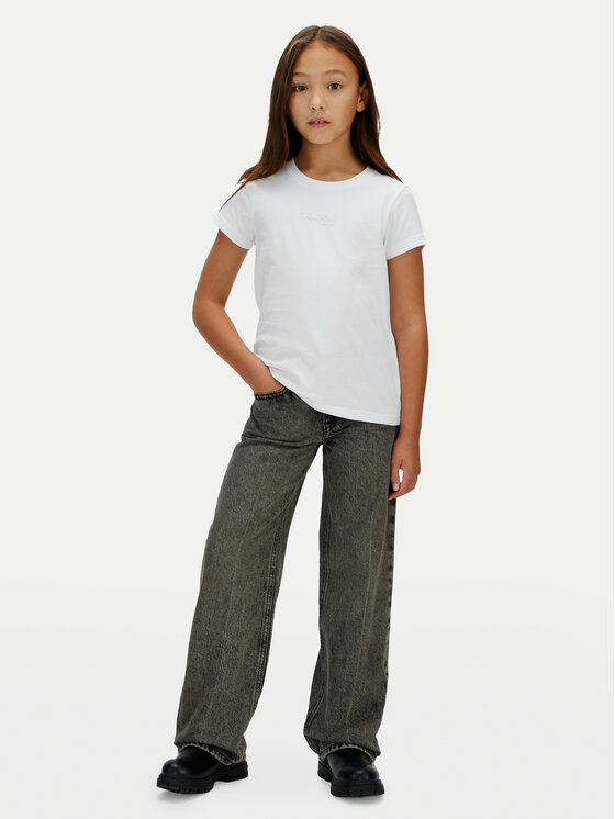 Calvin Klein Jeans Calvin Klein Jeans Camiseta Signature IG0IG03061 Blanco Regular Fit