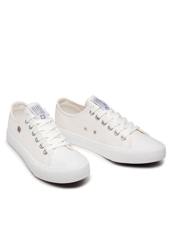 Big Star Shoes Plátenky Big Star Shoes V274869 Biela
