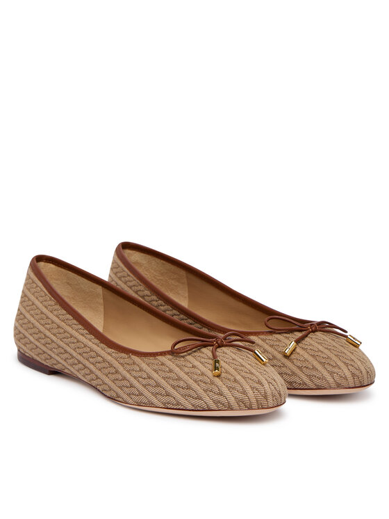 LAUREN RALPH LAUREN Balerini LAUREN RALPH LAUREN 802P18430001 Bej