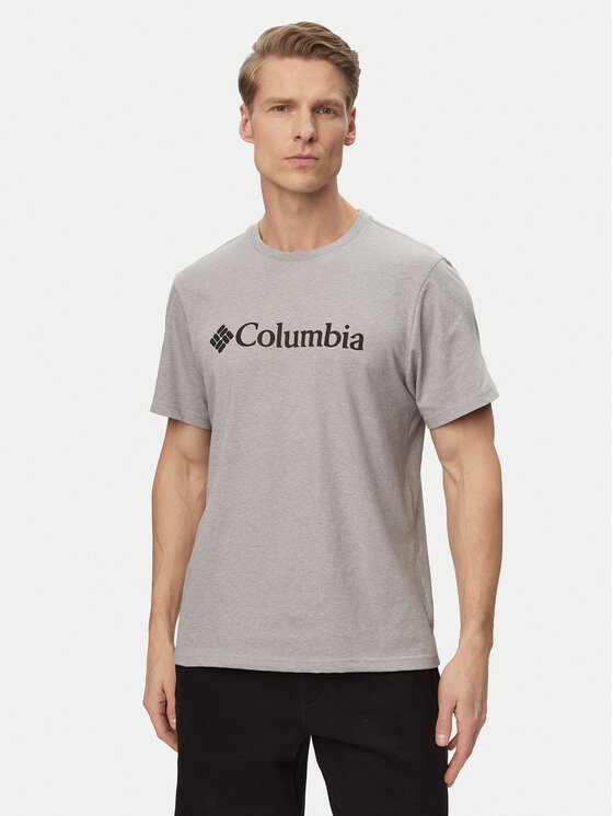 Columbia Columbia Camiseta Basic Logo™ 2155001 Gris claro Regular Fit
