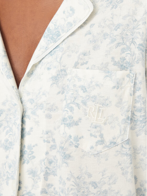 LAUREN RALPH LAUREN LAUREN RALPH LAUREN Pizsama ILN92540 Világoskék Regular Fit
