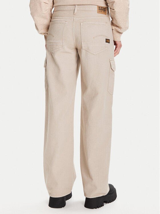 G-STAR G-Star Raw Παντελόνι υφασμάτινο Judee D24673-E078 Μπεζ Relaxed Fit