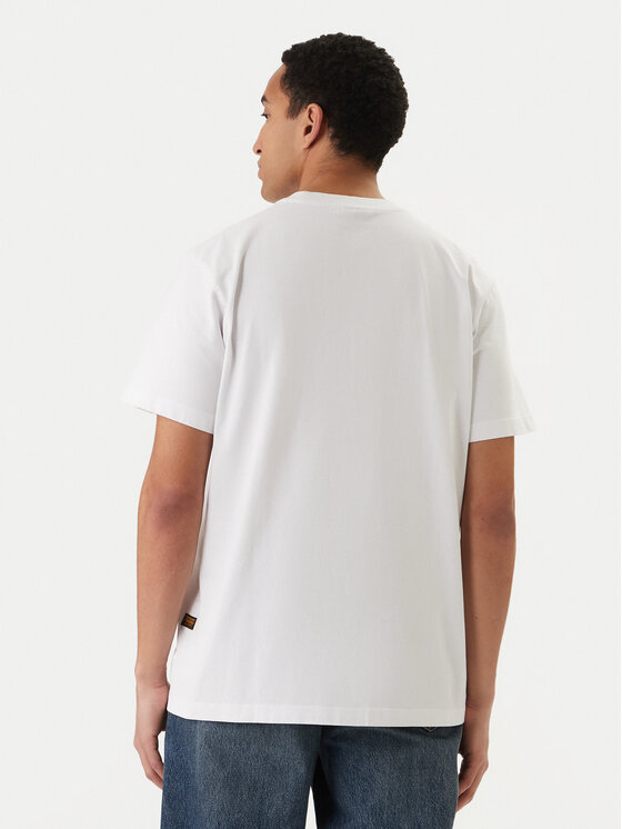 G-Star Raw G-Star Raw Camiseta G Icon Graphic D28823-E385 Blanco Regular Fit