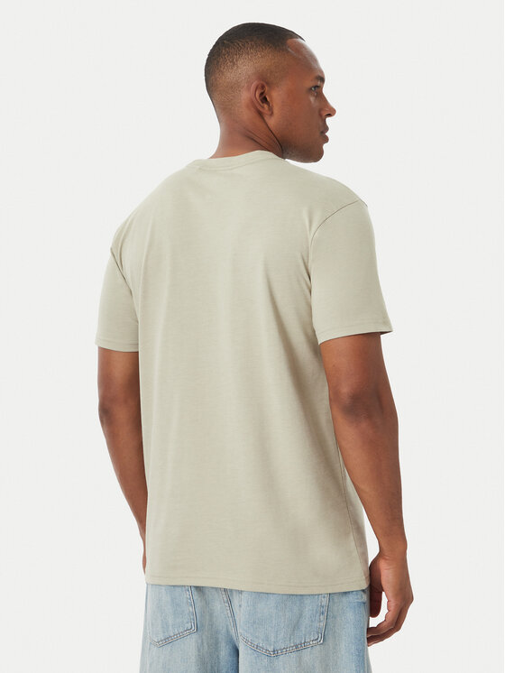 Quiksilver Quiksilver Camiseta Feel The Outside EQYZT08004 Beis Regular Fit
