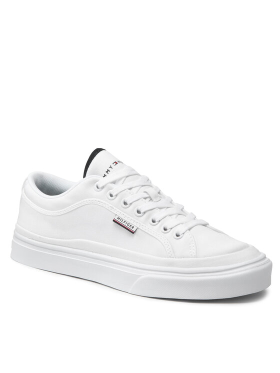 Tommy Hilfiger Αθλητικά Tommy Hilfiger Lightweight Sport Long Lace FM0FM04010 Λευκό