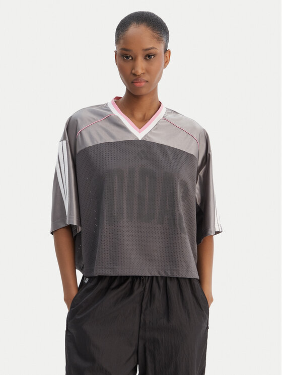 adidas adidas Camiseta Stadium KC4977 Gris Loose Fit