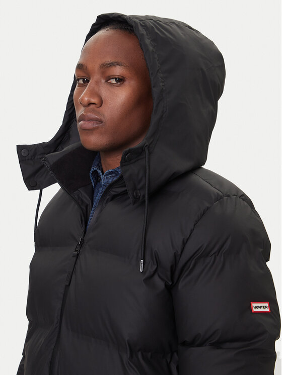 Hunter Hunter Зимова куртка Bretton HARM0023252 Чорний Regular Fit