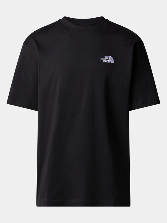 The North Face The North Face Póló Simple Dome NF0A87NR Fekete Oversize