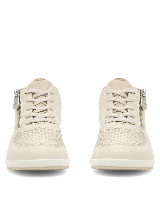 Rieker Sneakersy Rieker L4821-60 Écru