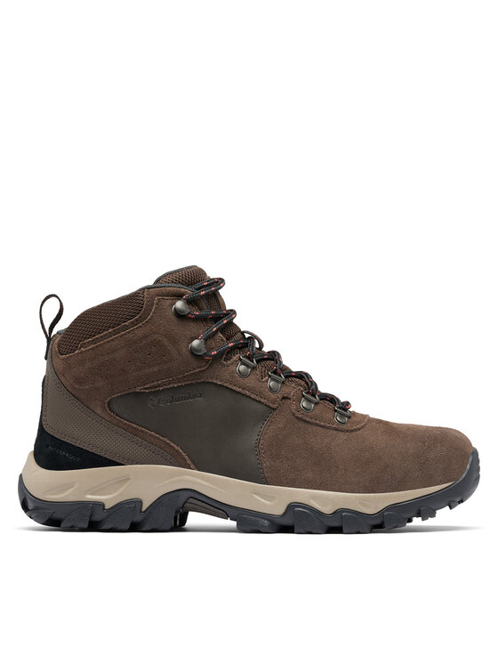 Columbia Trekkingi Columbia Newton Ridge Plus II Suede Wp 1746411 Brązowy