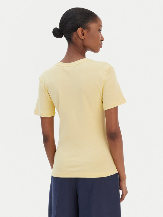 Tommy Hilfiger Tommy Hilfiger Camiseta New Cody WW0WW40587 Amarillo Slim Fit