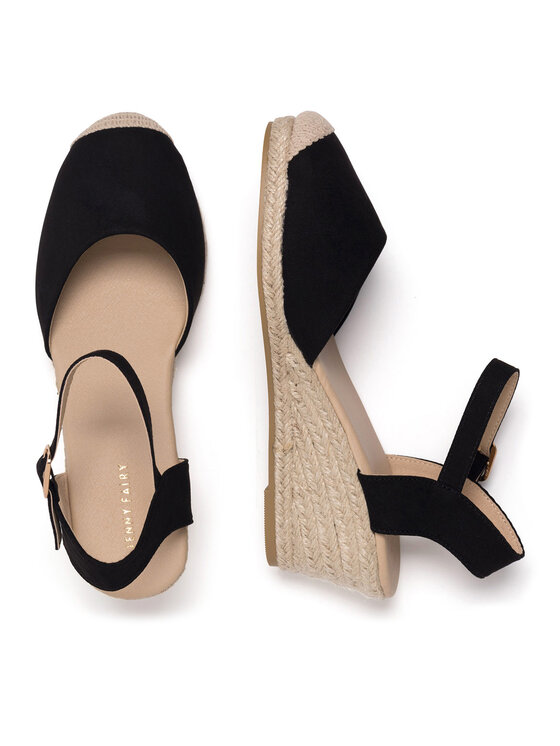 Jenny Fairy Espadrillas Jenny Fairy WYL2610-2 Nero