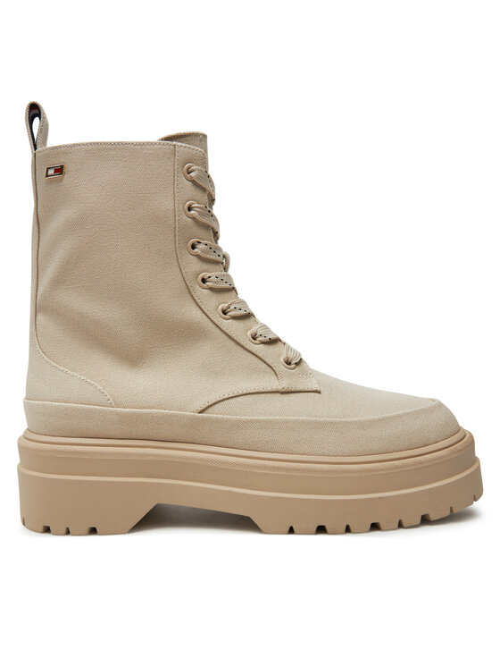 Tommy Hilfiger Polacchine Tommy Hilfiger FW0FW08200 Beige