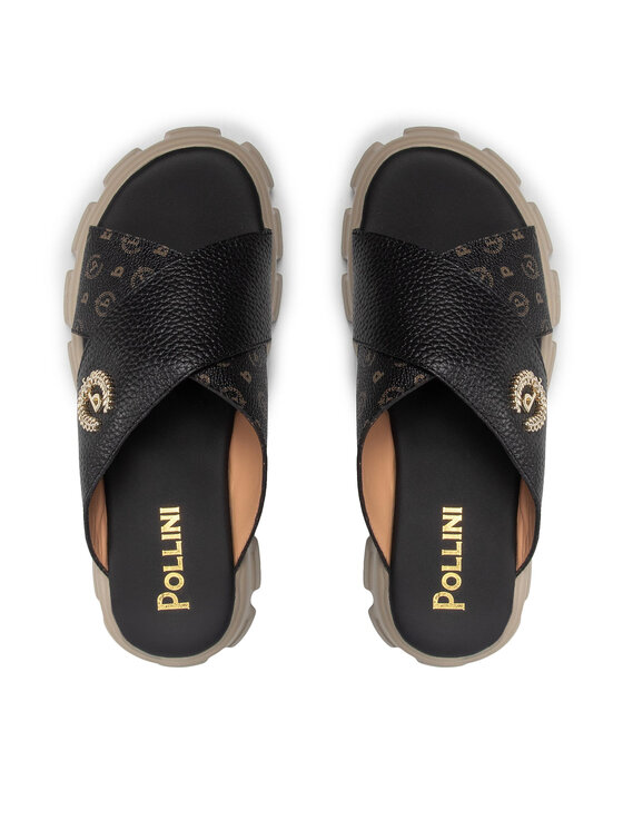 Pollini Παντόφλες Pollini TA28056G0EQ1100A Μαύρο