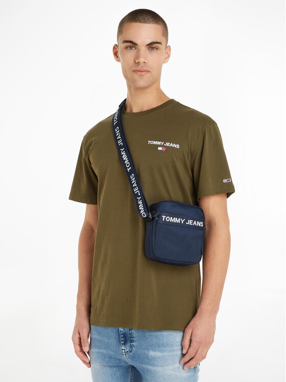 Tommy Jeans Saszetka Tommy Jeans Tjm Essential Reporter AM0AM11524 Granatowy