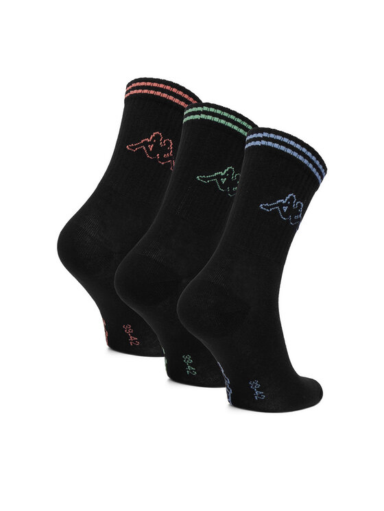 Kappa Довгі шкарпетки Kappa CEO_KR_KAPPA_ 006_W_AW25 Чорний