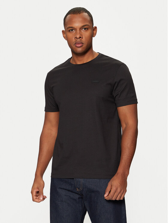 Calvin Klein Calvin Klein T-shirt Smooth Cotton T-Shirt K10K112229 Nero Regular Fit