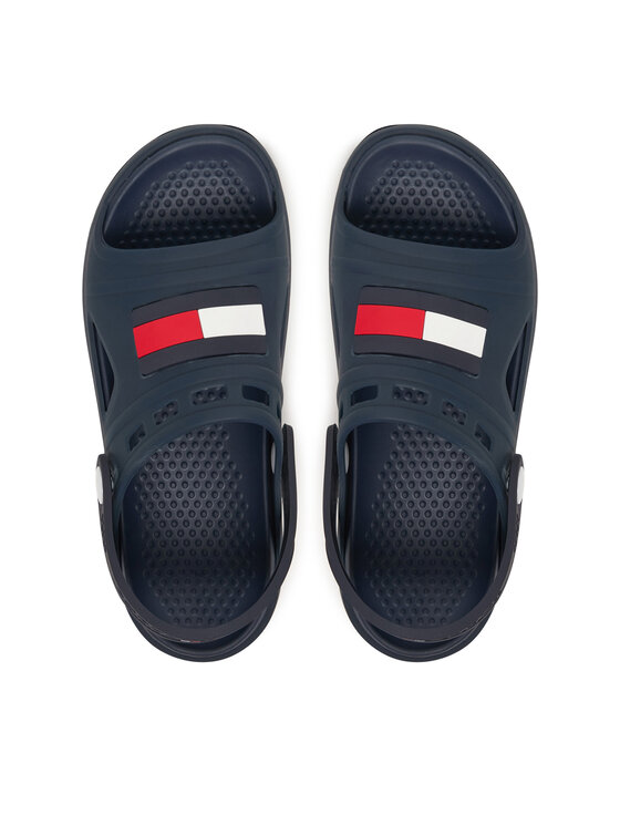 Tommy Hilfiger Sandale Tommy Hilfiger Comfy Sandal T3XF-34401-0083 S Tamnoplava