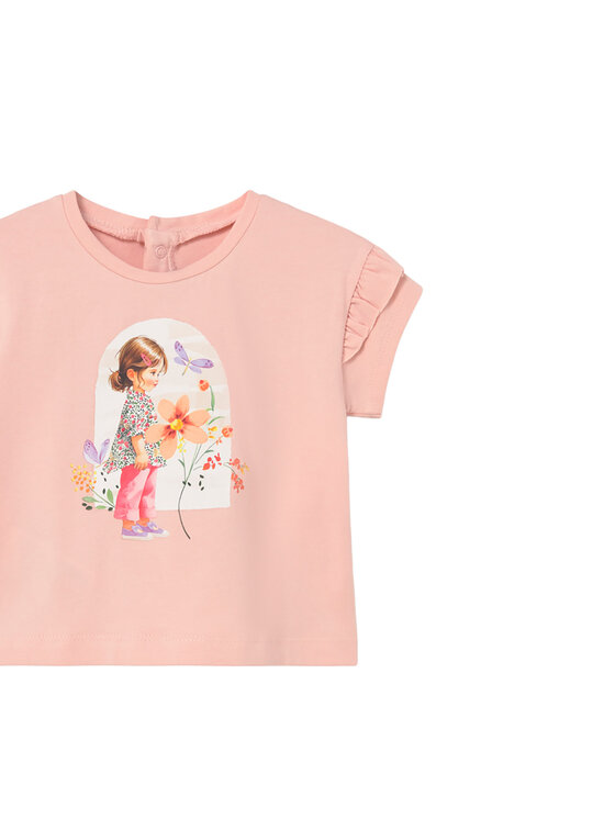 Mayoral Mayoral Camiseta 1080 Rosa Regular Fit