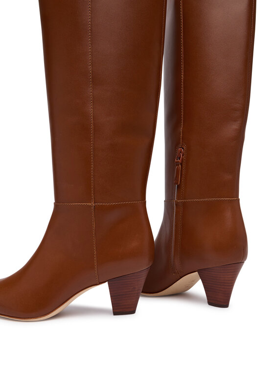 LAUREN RALPH LAUREN Μπότες LAUREN RALPH LAUREN Emrsyn Tl Hl Bo Tal 802P15714002 Καφέ