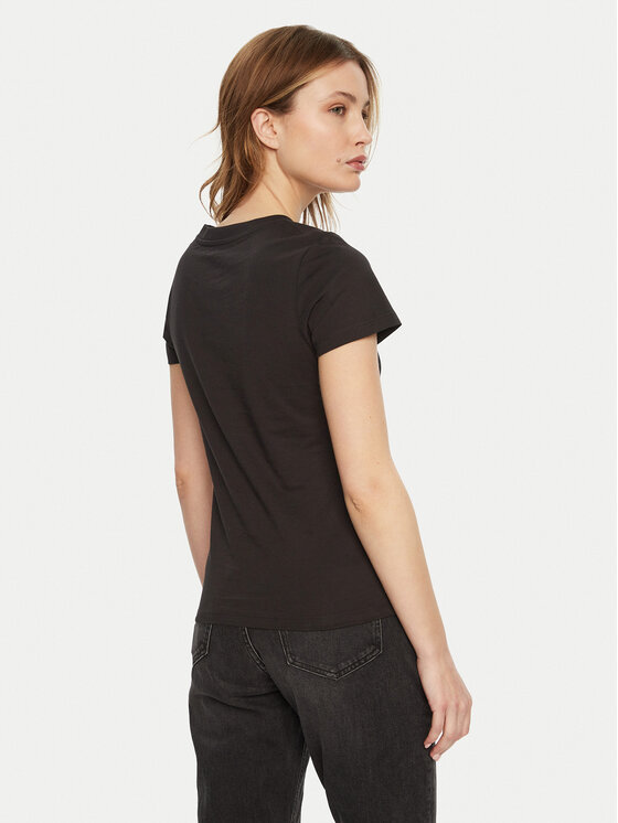 Calvin Klein Jeans Calvin Klein Jeans Majica Gradient J20J224982 Črna Slim Fit