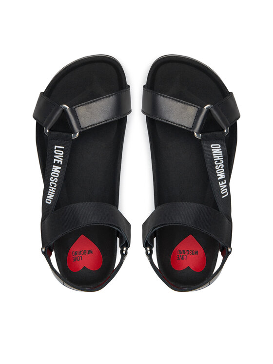 LOVE MOSCHINO Босоніжки LOVE MOSCHINO JA16263G0MIA0000 Чорний