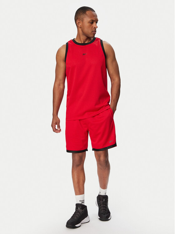 Reebok Reebok Pantaloncini sportivi Bartosz RK25881CCM Rosso Regular Fit