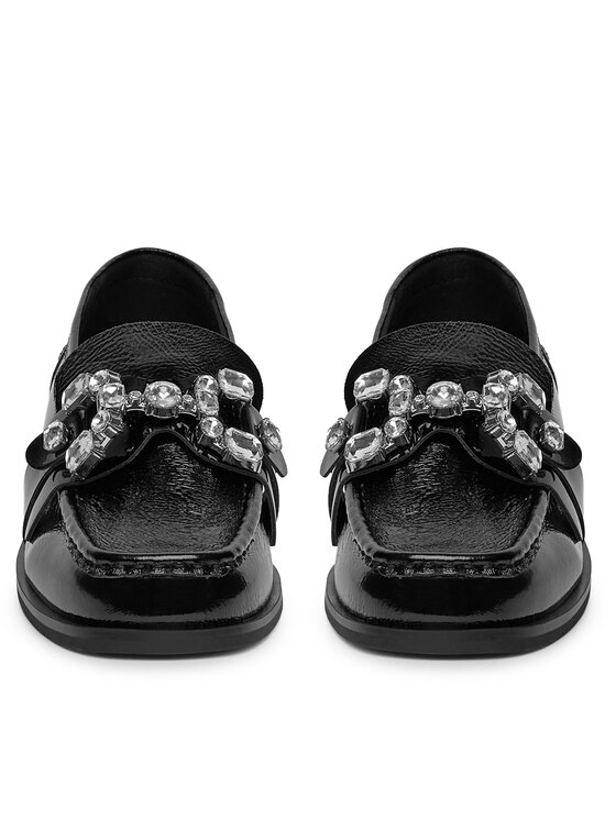 Eva Minge Loafersy Eva Minge AMARYLLIS-V1792B-315 Czarny