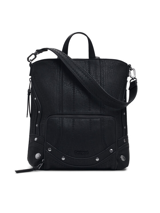 Desigual Ruksak Desigual Embro Patch Pretoria 25WAKP24 Čierna