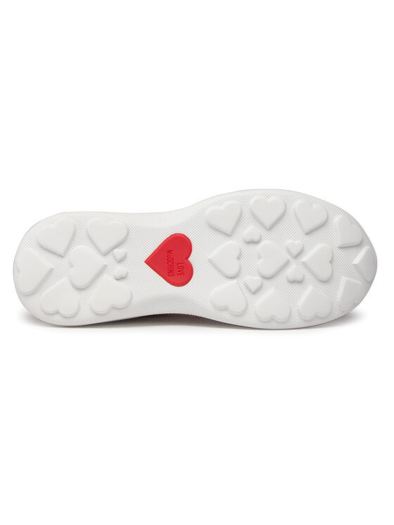 LOVE MOSCHINO Superge LOVE MOSCHINO JA15306G1CIV300A Bela