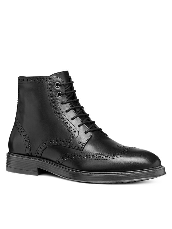 Geox Zābaki Geox U Henreys U56LWB 00043 C9999 Melns