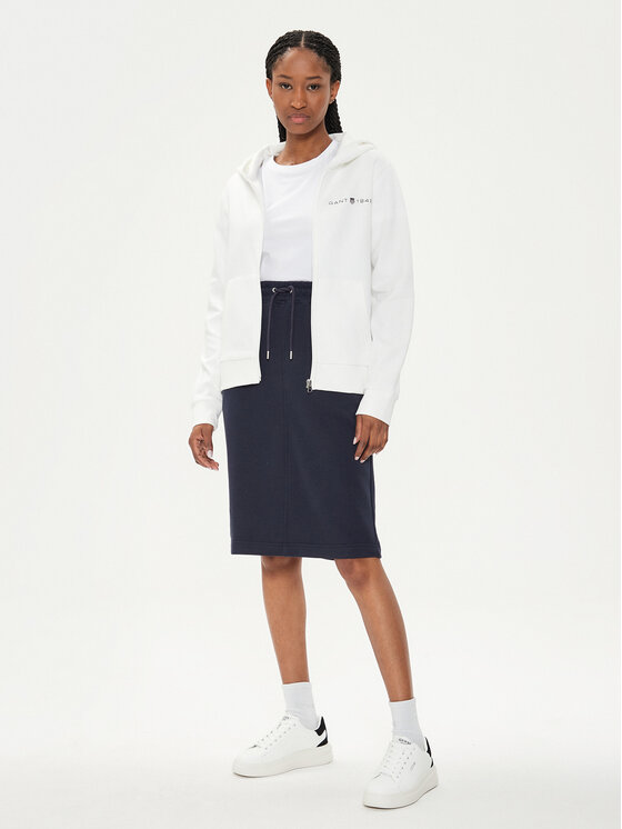 Gant Gant Marškinėliai Shield 4200200 Balta Regular Fit