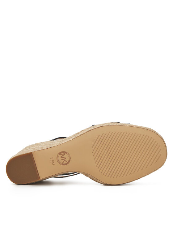 MICHAEL Michael Kors Espadryle MICHAEL Michael Kors Mandy Wedge 40R5MAMS2L Czarny