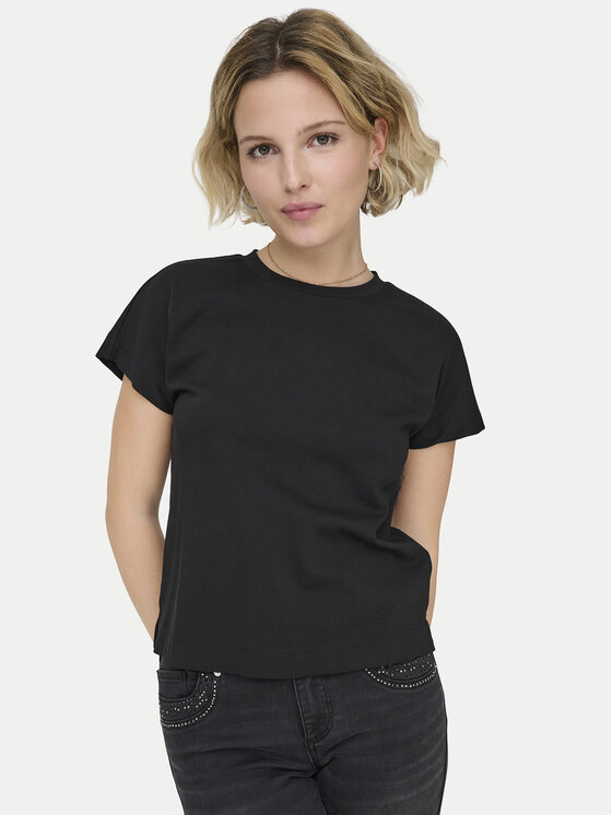 ONLY ONLY Camiseta Erica 15308926 Negro Oversize