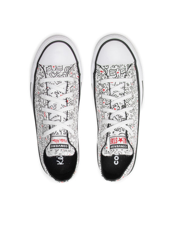 Converse Bambas Converse Keith Haring Ctas Ox 171860C Blanco