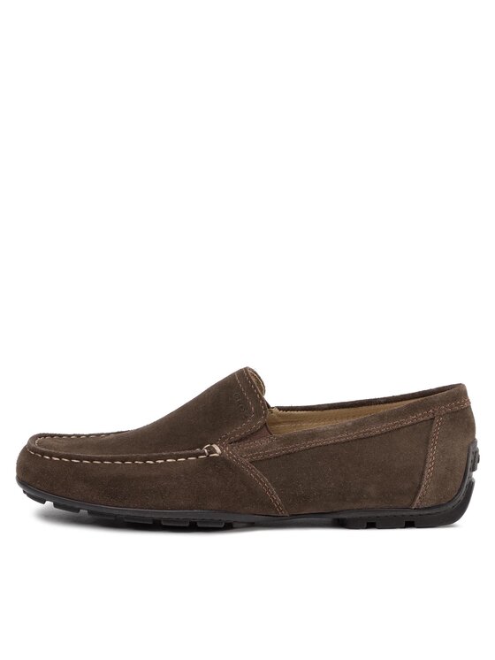 Geox Mokasíny Geox U Moner V U1144V 00022 C6009 Hnědá