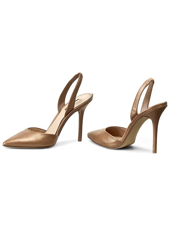 Sandały Guess Pascal3 FLPA31 LEM05 Brązowy | Eobuwie.com.pl