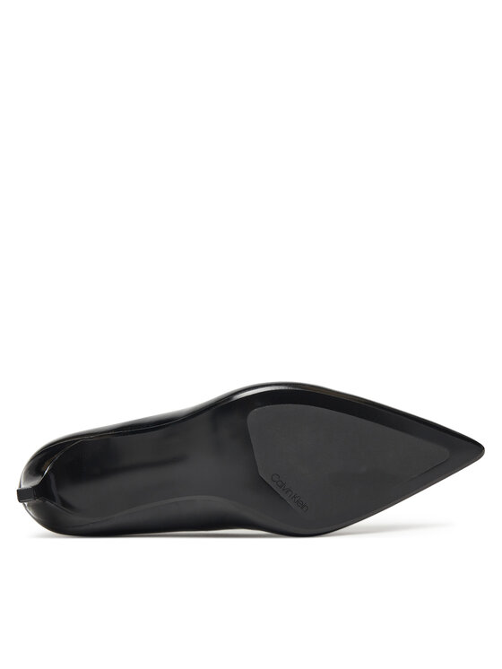 Calvin Klein Γόβες Calvin Klein Ess Stiletto 70 Shiny Lth HW0HW02828 Μαύρο