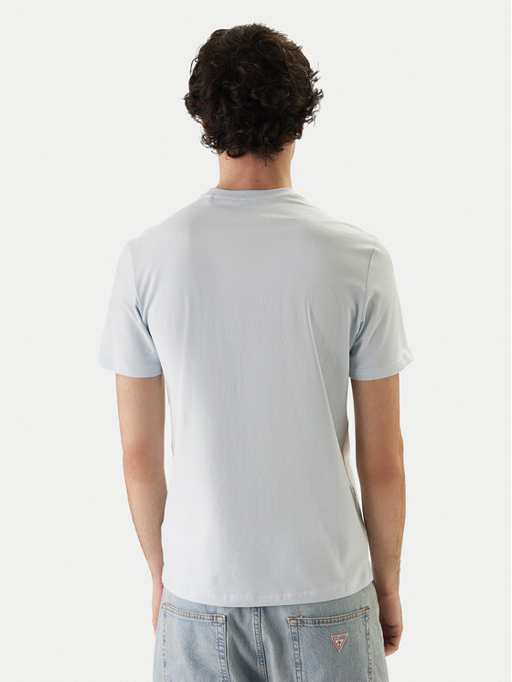 Guess Guess Camiseta M6GI11 K2992 Celeste Slim Fit