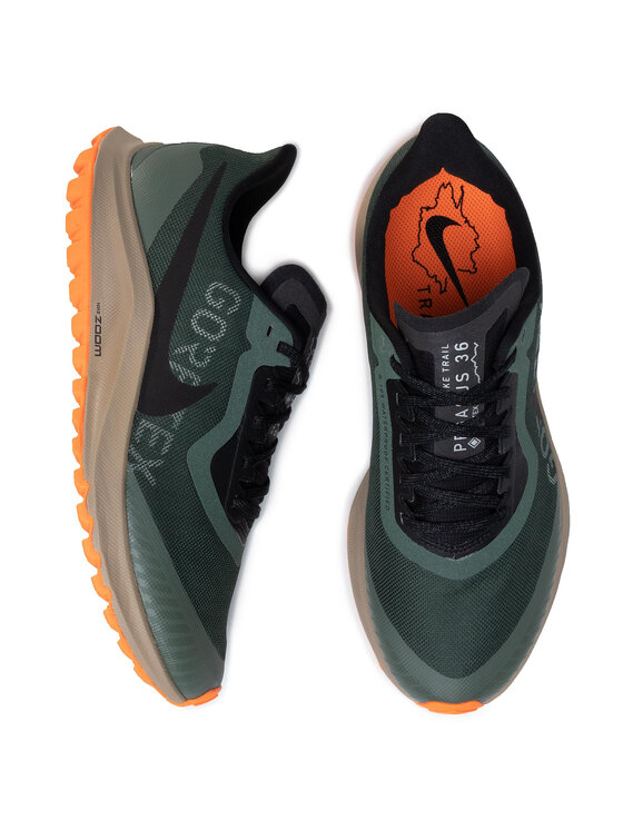 Nike Взуття для бігу Nike Zoom Pegasus 36 Trail GTX GORE-TEX BV7762 300 Зелений