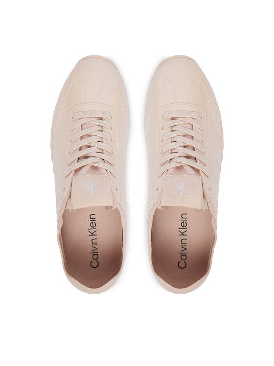 Calvin Klein Laisvalaikio batai Calvin Klein Low Profile Run Mg Pol Mix Mat HW0HW03284 Smėlio