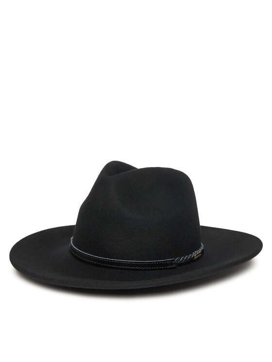 Barbour Капелюх Barbour Tack Fedora LHA0217BK91 Чорний