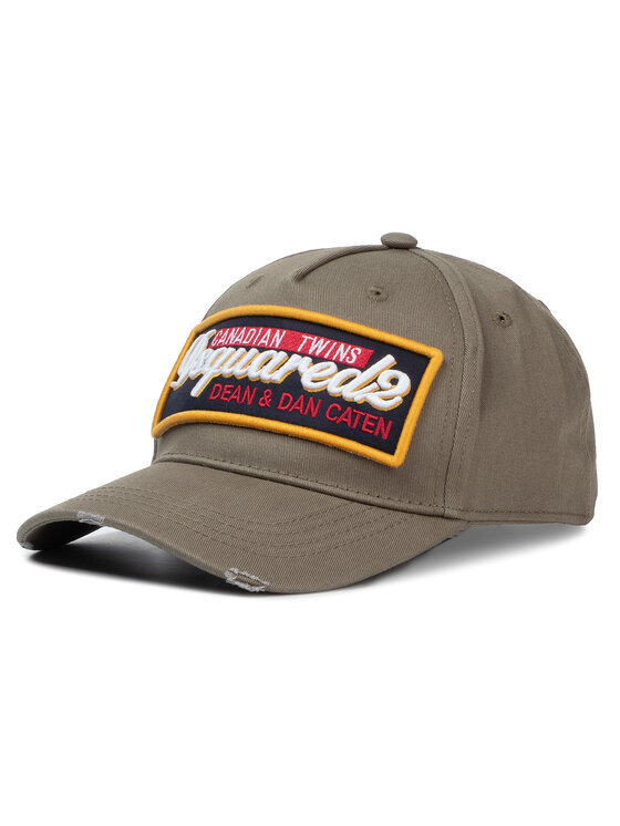 Dsquared2 Cappellino Dsquared2 Patch Cargo Baseball Caps BCM0249 05C00001 8066 Verde